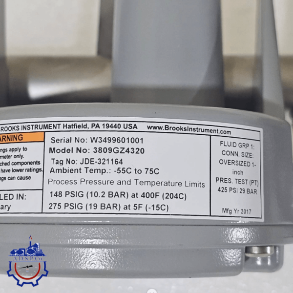 روتامتر متال تیوب BROOKS MT3809 - تصویر 3