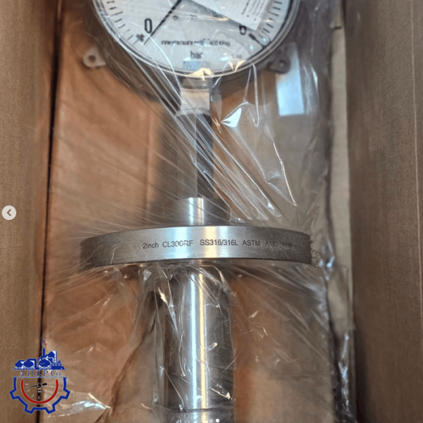 گیج فشار WIKA 233.30.160 با دیافراگم اکستندد 990.27 - تصویر 2