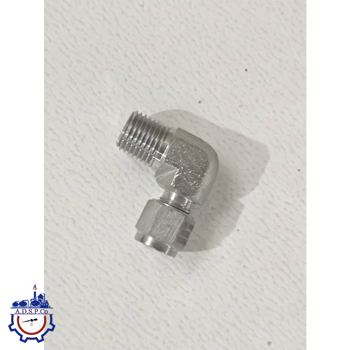 زانویی استیل تیوب خور ۹۰ درجه Swagelok - تصویر 2