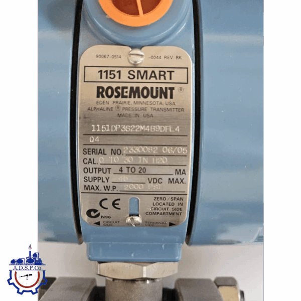 ترانسمیتر فشار Rosemount 1151 - تصویر 3