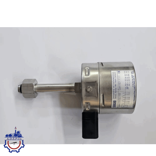 گیج فشار گاز SF6 سوئیچ دار WIKA 233.52.100 - تصویر 2