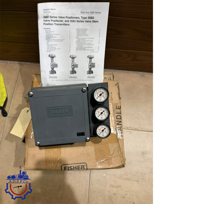 پوزیشنر پنوماتیکی فیشر Fisher 3582 - تصویر 2