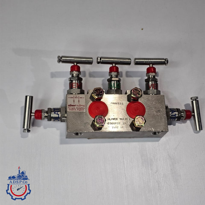 منیفولد ۵ راه ۵ شیر Oliver valve Y53S - تصویر 6