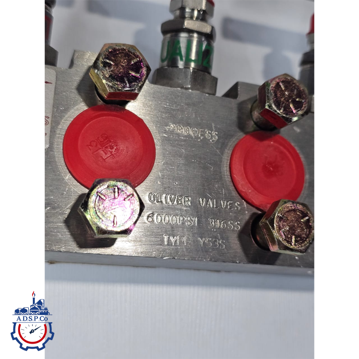 منیفولد ۵ راه ۵ شیر Oliver valve Y53S - تصویر 3