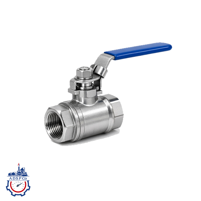 بال ولو استنلس استیل 316، سایز 1/2 اینچ، اتصال NPT ماده × ماده، فشار کاری 3000 PSI