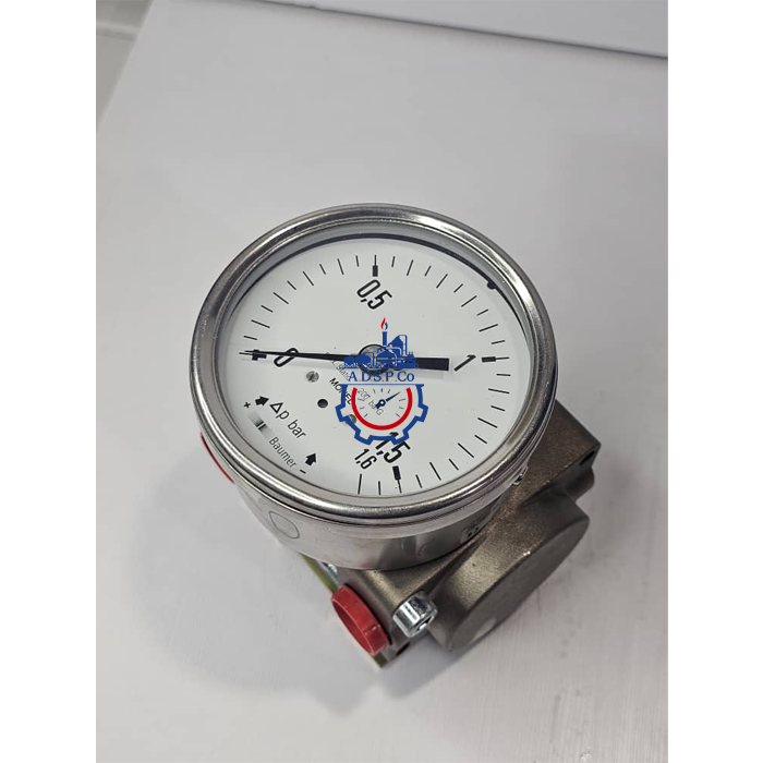 گیج اختلاف فشار بامر Baumer M4 Differential pressure gauge